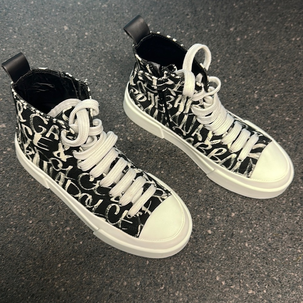 Kid’s Dolce and Gabbana High-Top Sneakers